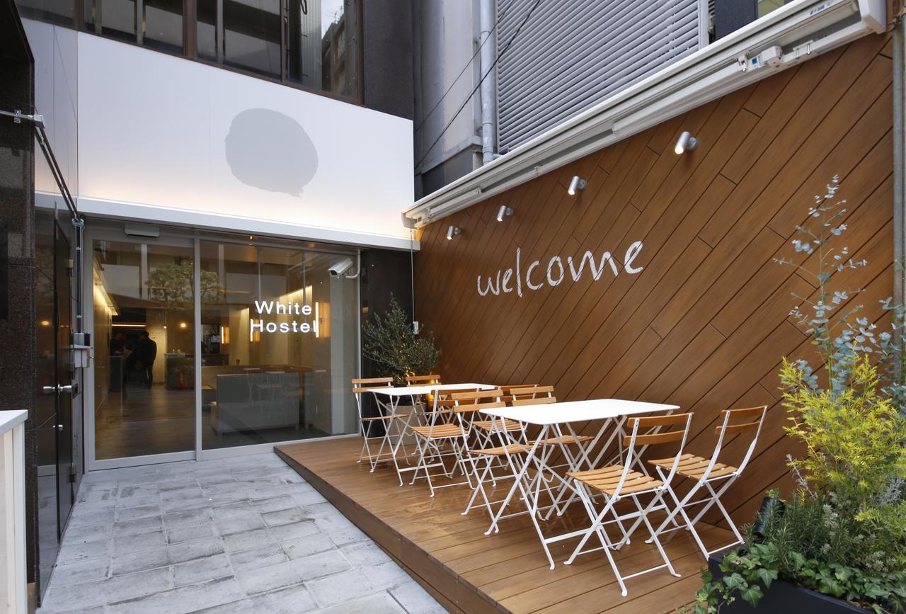 White Hostel Shinsaibashi Осака Экстерьер фото