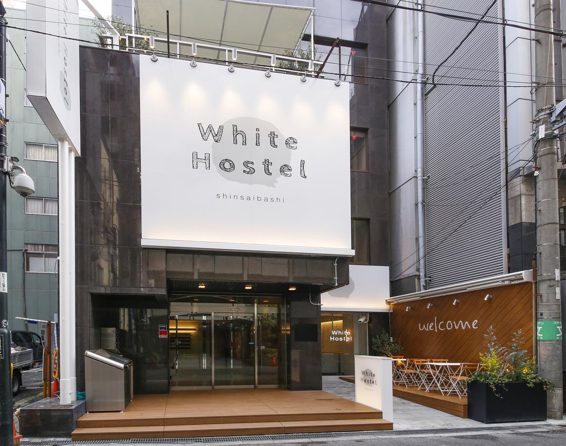 White Hostel Shinsaibashi Осака Экстерьер фото