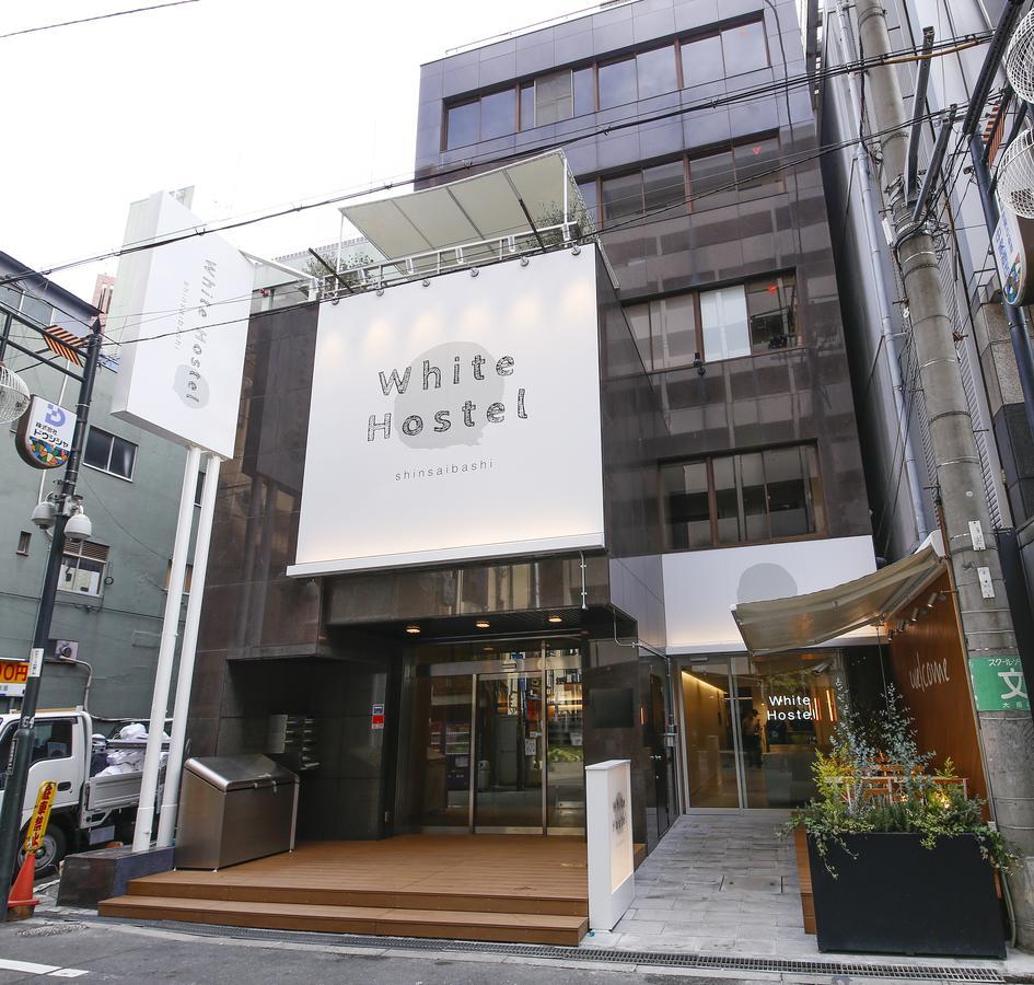 White Hostel Shinsaibashi Осака Экстерьер фото
